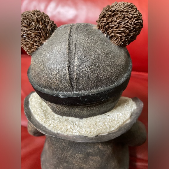 Aviator Bear Figurine. Vintage from the 90s Ks Collection Resin material 9” tall - Picture 6 of 6